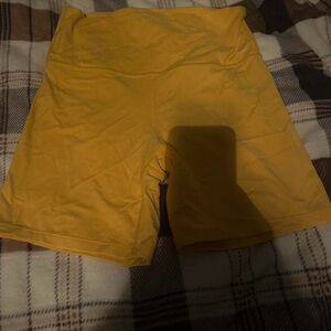 Yellow Women's Shorts